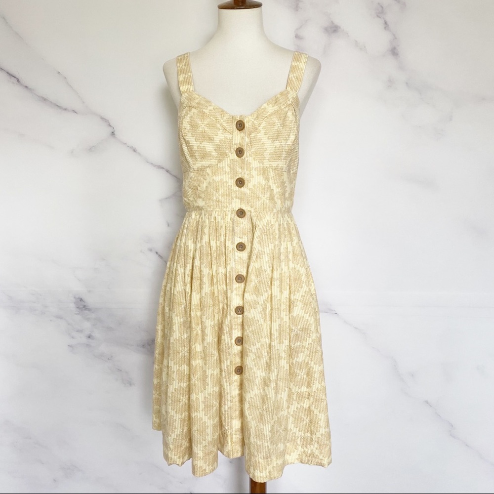 SOLD Anthropologie Maeve Cafe Dragonfly Dress - Picture 3 of 8